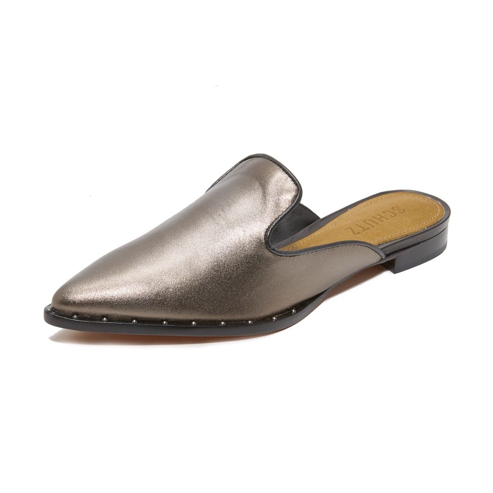 Schutz size 7 Tae studded mules- New with tags